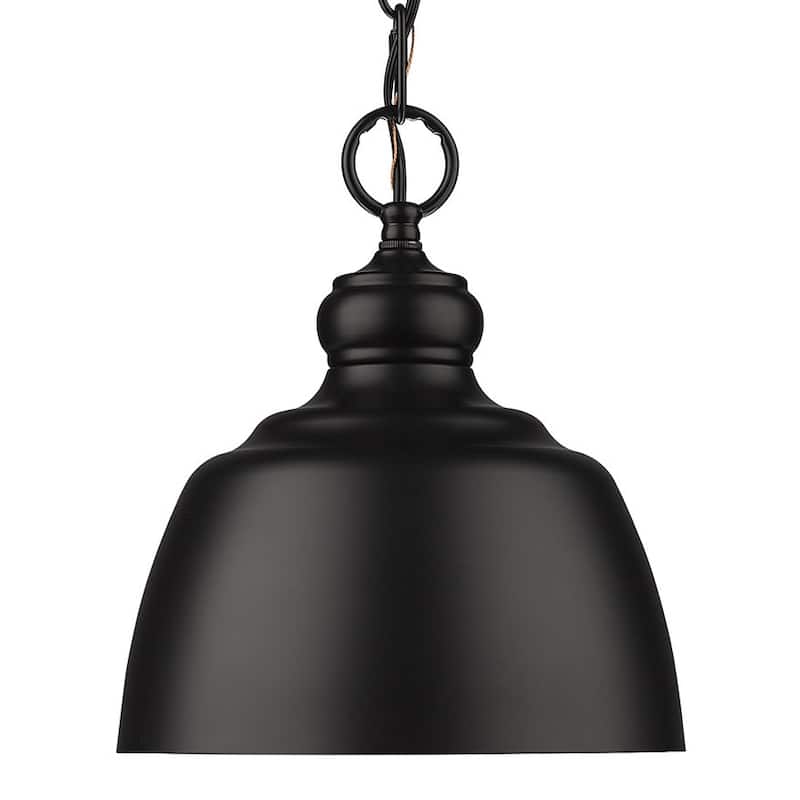 Golden Lighting 0316-M1L Holmes 9" Wide Mini Pendant