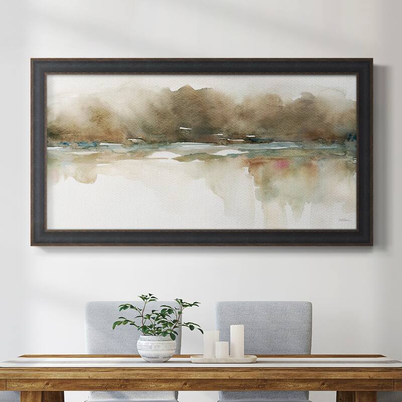 Softer Reflections Premium Framed Canvas- Ready to Hang