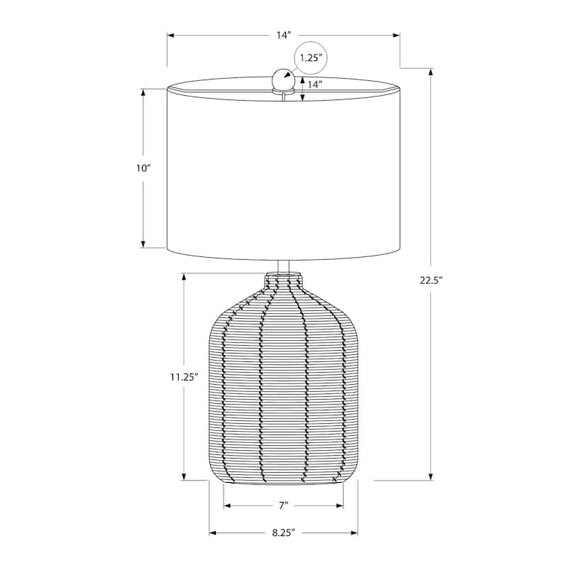 Contemporary Table Lamp