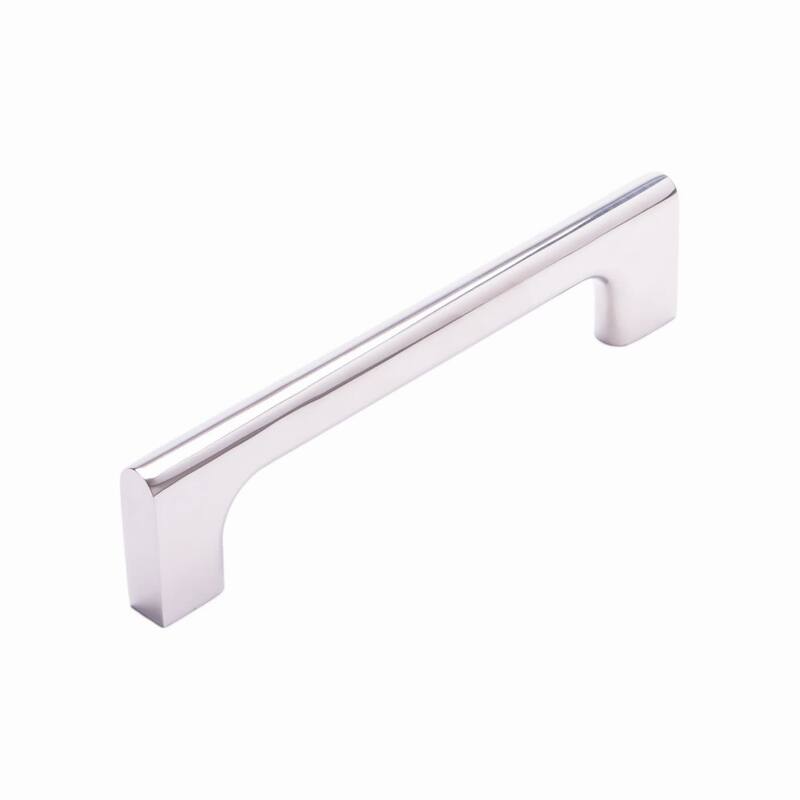 RK International Hampton 5 Inch Center to Center Handle Cabinet Pull - Polished Nickel