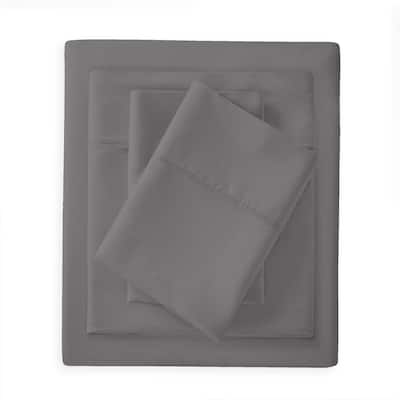 Purity Home 300TC Organic 100% Cotton Cool Crisp Percale Sheet Set