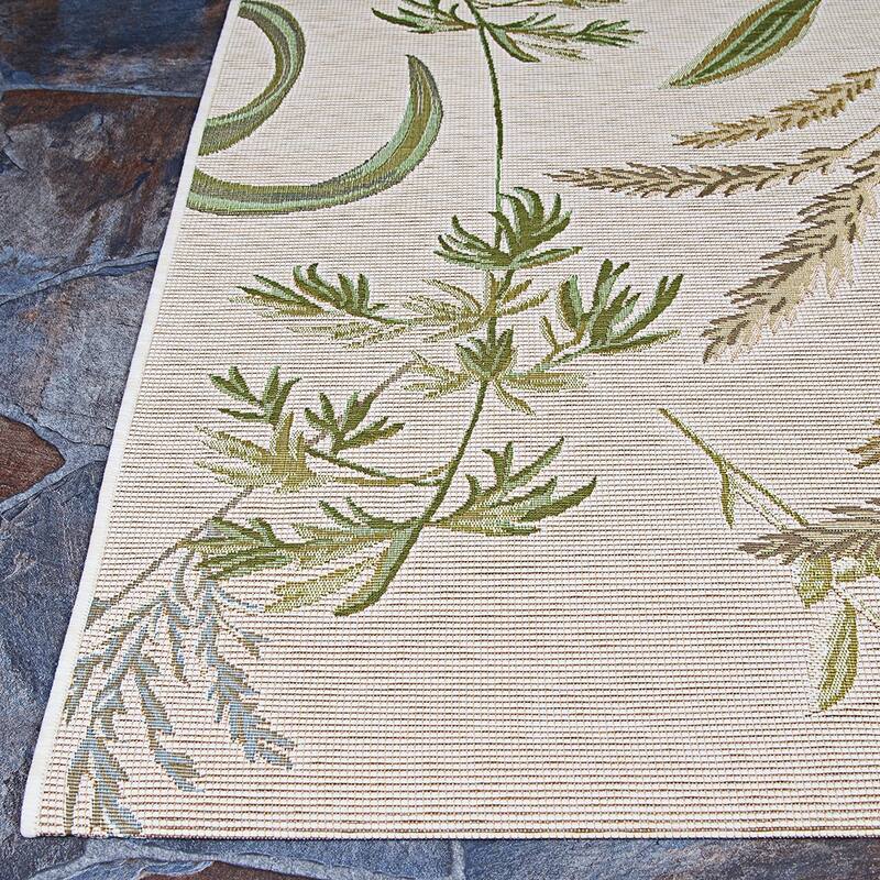 Gelato Aeolian Beige- Multicolor Indoor/ Outdoor Area Rug
