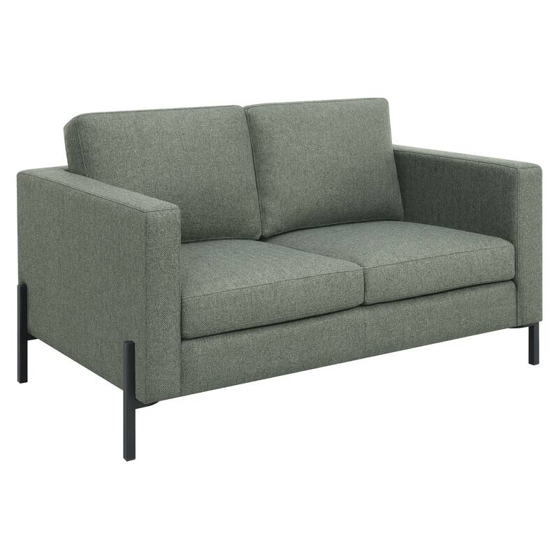 Dulcie 2-piece Upholstered Loose Back Sofa Set