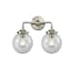 Option Brushed Satin Nickel / Clear