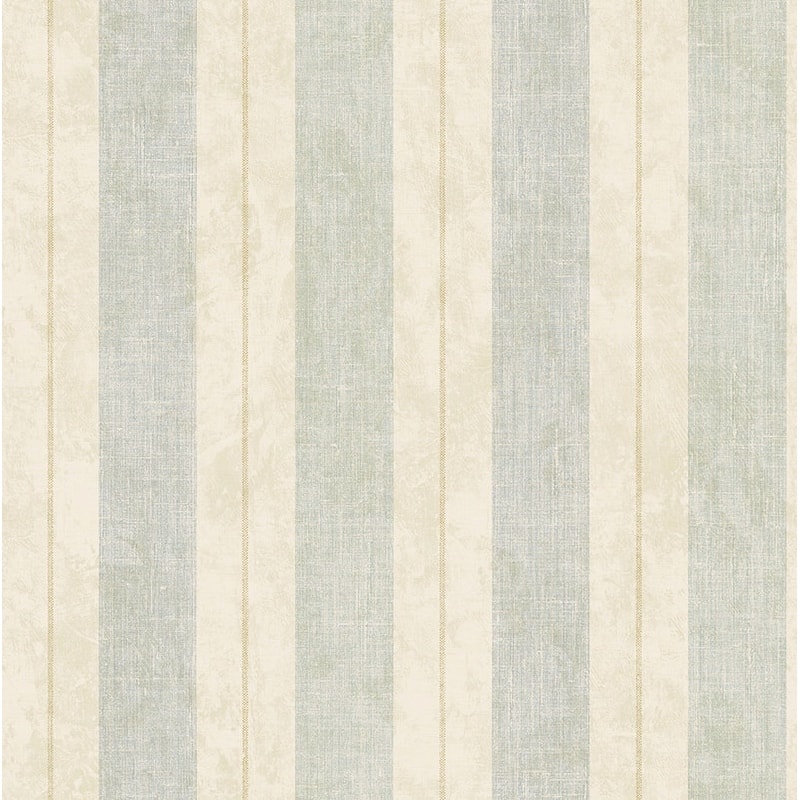 Seabrook Design Demeter Stripe Faux Unpasted Wallpaper