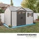preview thumbnail 5 of 8, Lifetime 12.5 Ft. x 8 Ft. Outdoor Storage Shed