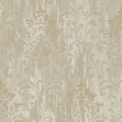 Galerie Wallcoverings Metallic FX Modern Damask Non-woven Metallic Finish Wallpaper Roll