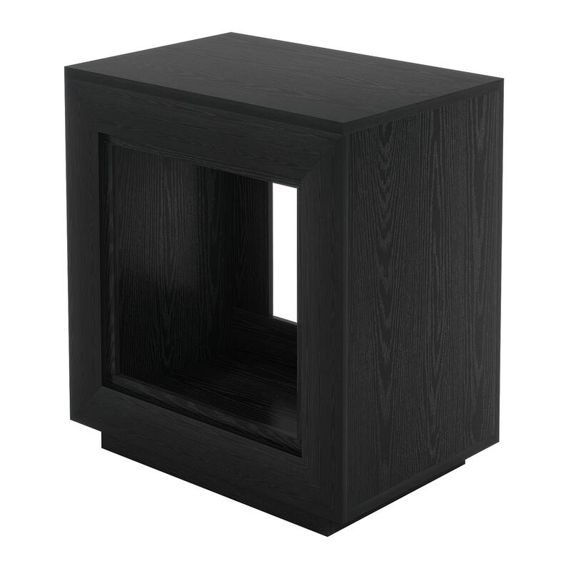 End Table, Side Table with Storage Shelf, Nightstand Bedside Table for Bedroom, Living Room, Entryway