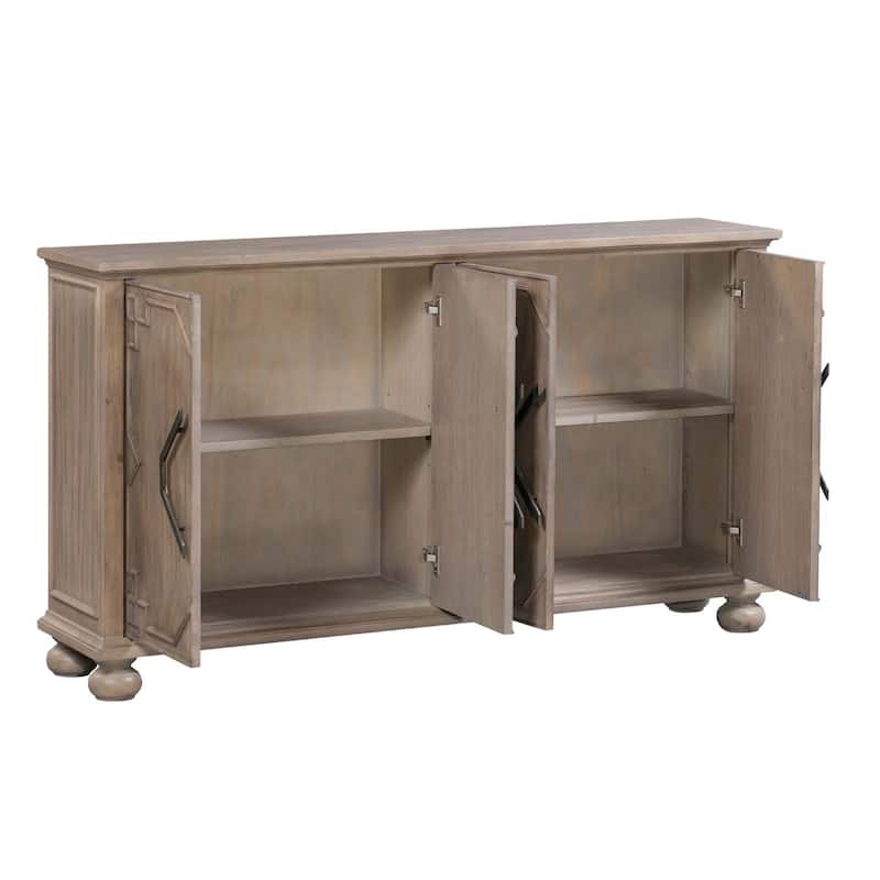 Hawthorne Estate 62"W 4 Door Sideboard 62" x 14" x 35"