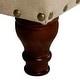 preview thumbnail 33 of 48, Copper Grove Muscari Upholstered Storage Bench with Nailhead Trim