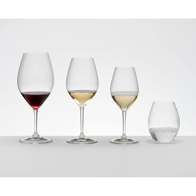 6422/01-4 Drink Specific Glassware Magnum Red Wine Glasses, 4 Pack, Clear