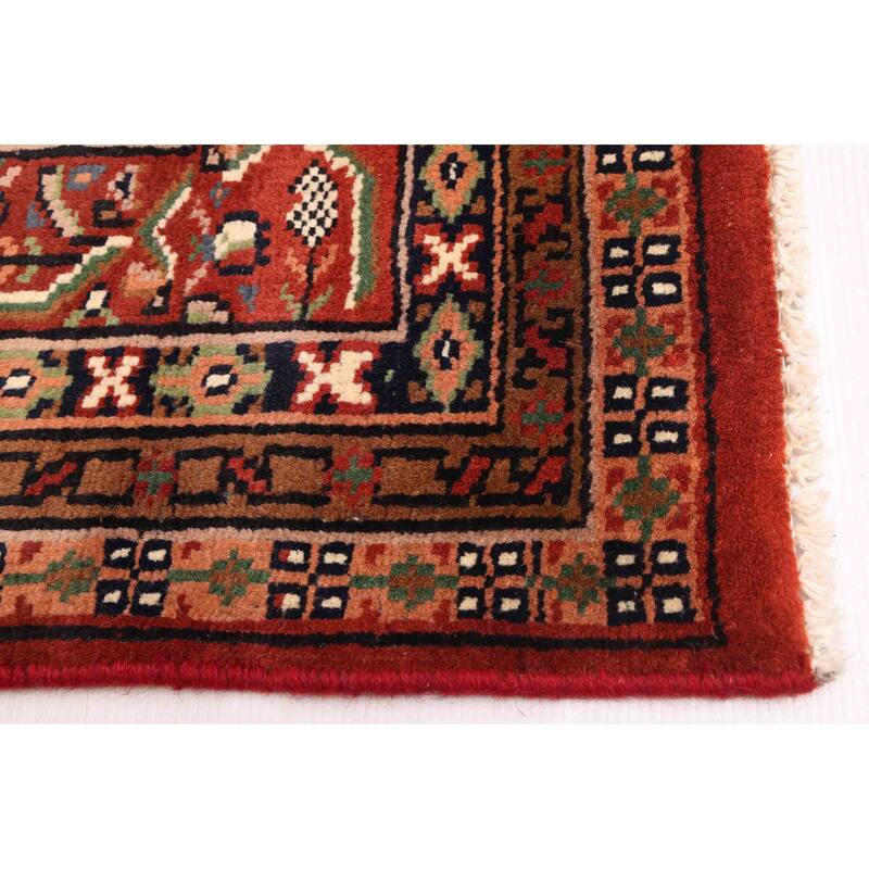 ECARPETGALLERY Hand-knotted Royal Mahal Cream Wool Rug - 5'8 x 7'11