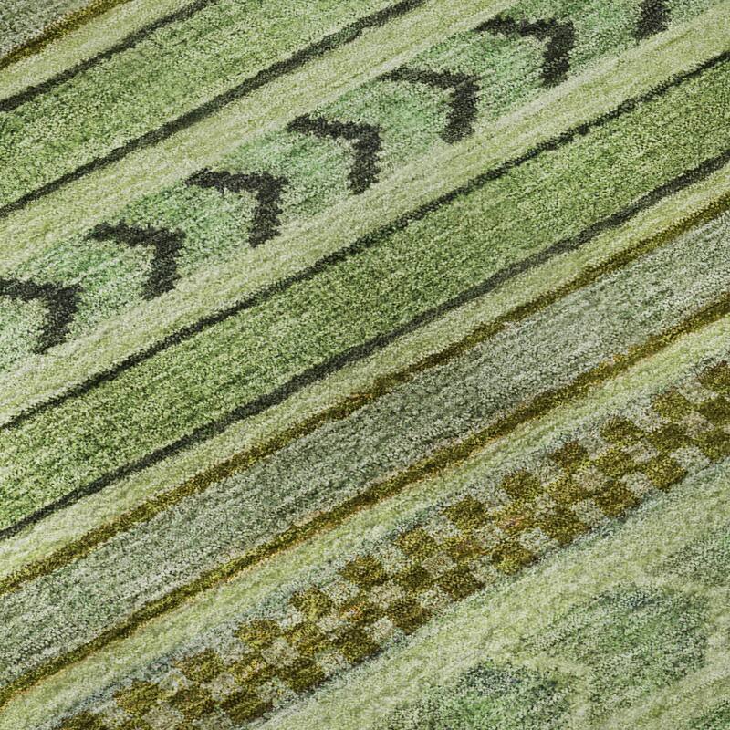 Premium Washable Super Soft Boho Stripes Mayfield Rug