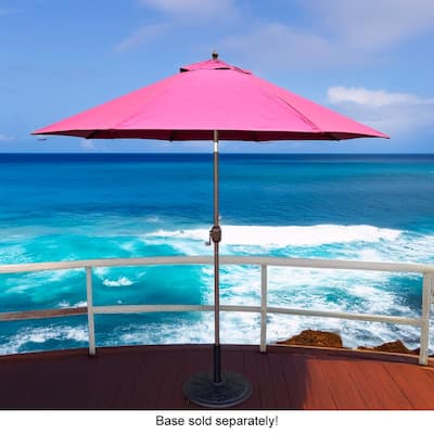 Tropishade 7.5' Market Umbrella with Sunbrella 58015 Volt Fuschia