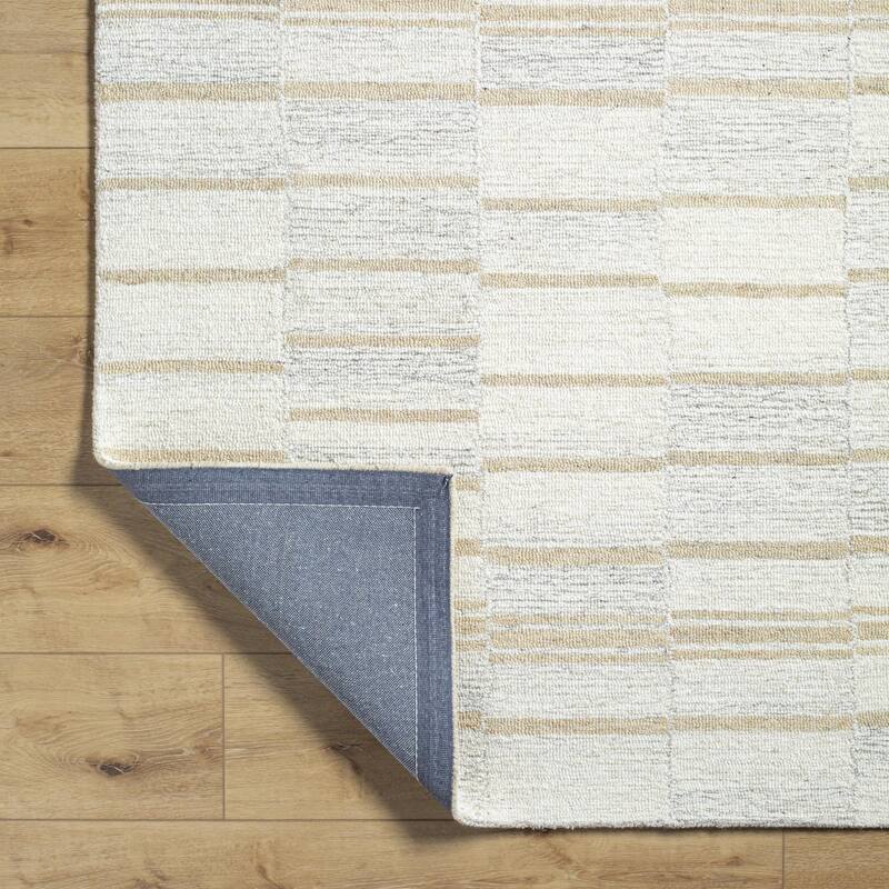 Livabliss Sierra Hand Tufted Geometric Wool Rug