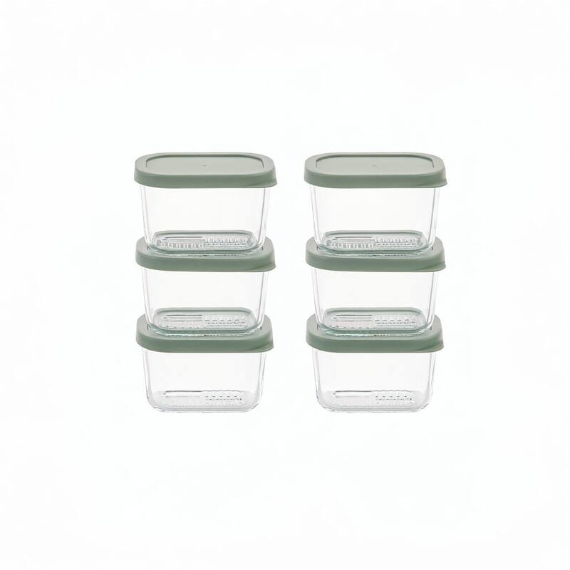 Container Culture 12-Piece Airtight Glass Food Storage Containers with ...