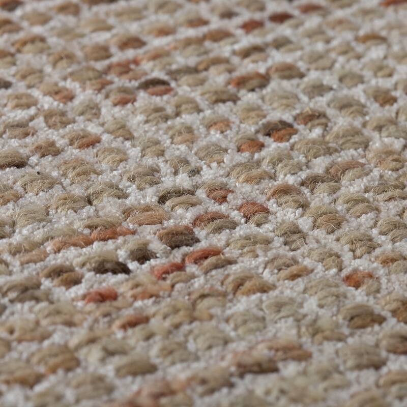 Addison Mission Multi Solid Tone Wool Blend Area Rug