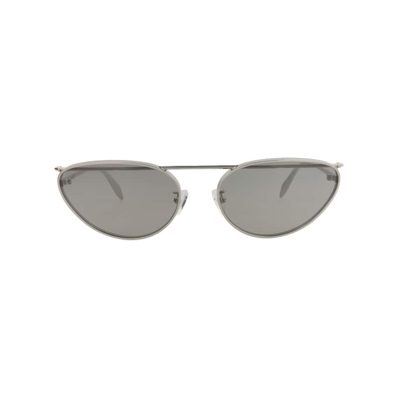 Alexander McQueen Cat Eye-Frame Metal Sunglasses - NS
