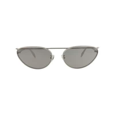Alexander McQueen Cat Eye-Frame Metal Sunglasses - NS