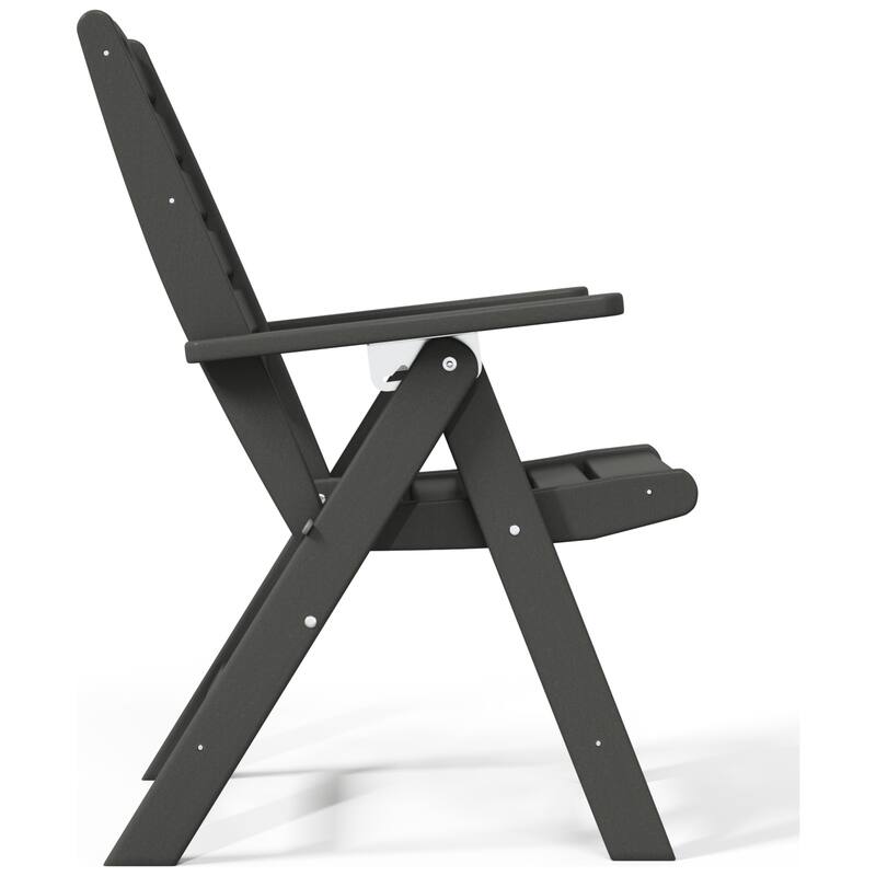 Coastline Patio Folding Highback Dining Chair Set of 2