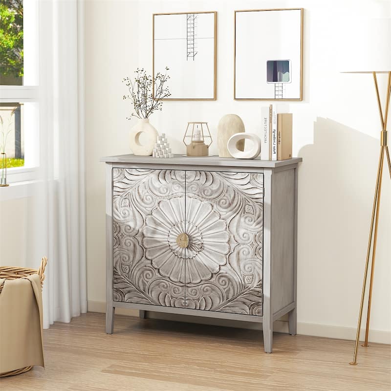 2 Door Cabinet, American Furniture for Living Room