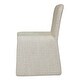 preview thumbnail 6 of 6, NADAAL STUDIOS Gideon, Foam Cushioned Dining Chair With Iron Frame - 22 X 22.5 X 33