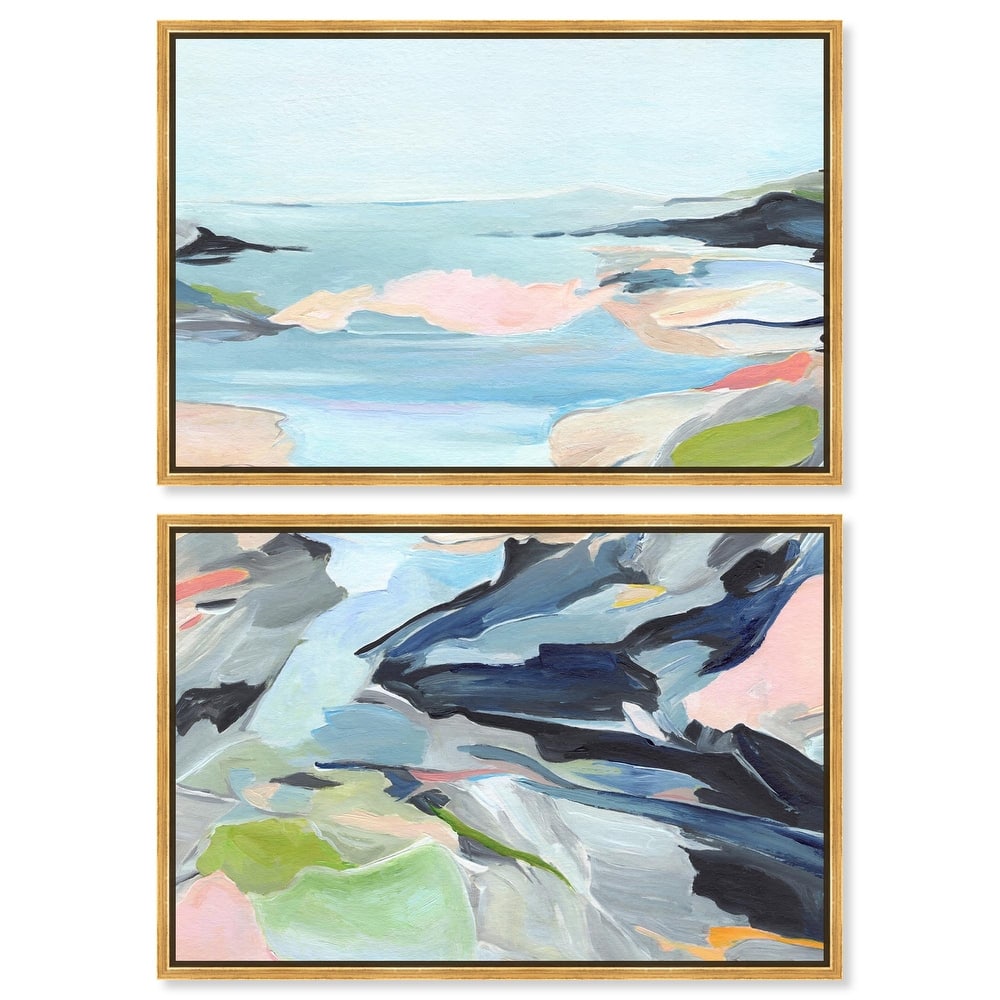 Between Seasons II Canvas Set of 2 by Art Remedy