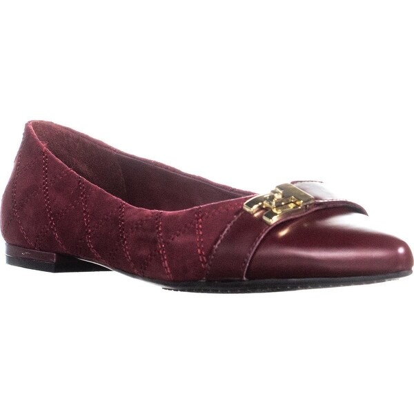 tommy hilfiger flats with bow