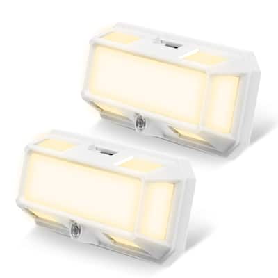 YANSUN 2-Pack Light Sensor Night Light, Tough Design, Dimmable, Warm 3000K