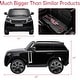 preview thumbnail 18 of 17, Kids Ride On Car Truck 2 Seater SUV