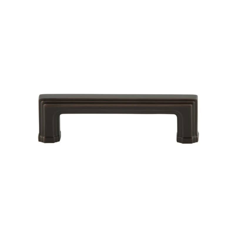 Grandeur CARR-BRASS-PULL-3 Carre 3" Center to Center Solid Metal - Timeless Bronze