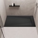 preview thumbnail 29 of 34, ANZZI Borderless Series 59 in. Barrier-Free Curbless Shower Base with Reversible Drain, Slip-Resistant & ADA Compliant