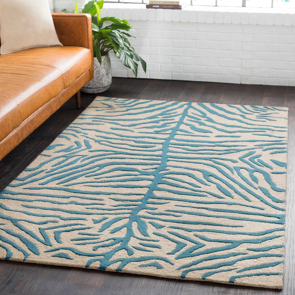 Hand-Tufted Belt Wool Rug