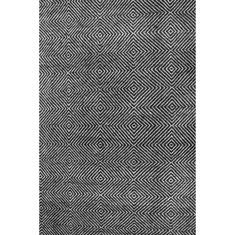 Nuloom Ago Geometric Wool Area Rug