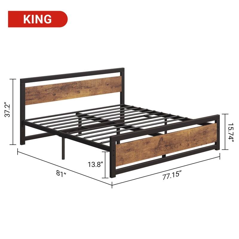 New structure wooden bed