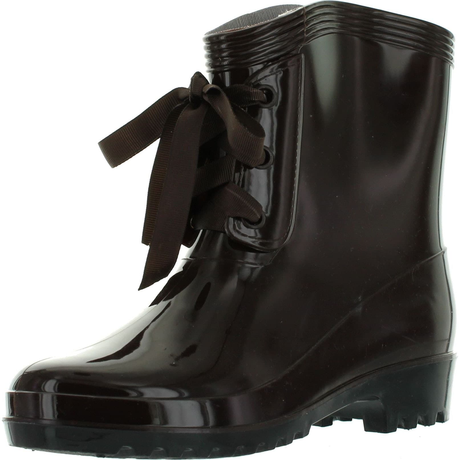 women's ankle high rain boots