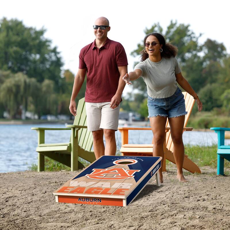 Auburn Tigers NCAA 2x4 Professional Cornhole Board Set