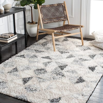 SAFAVIEH, Berber Shag Oumaima Modern 1.2-inch Thick Rug