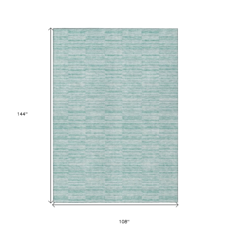 HomeRoots Striped Transitional Rectangle Outdoor Rug
