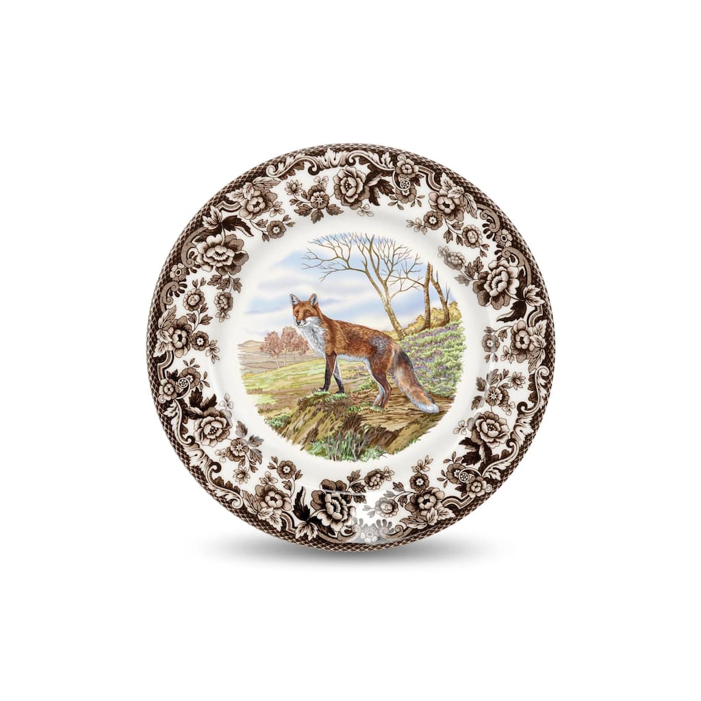 Spode Woodland Dinner Plate Animal Motifs