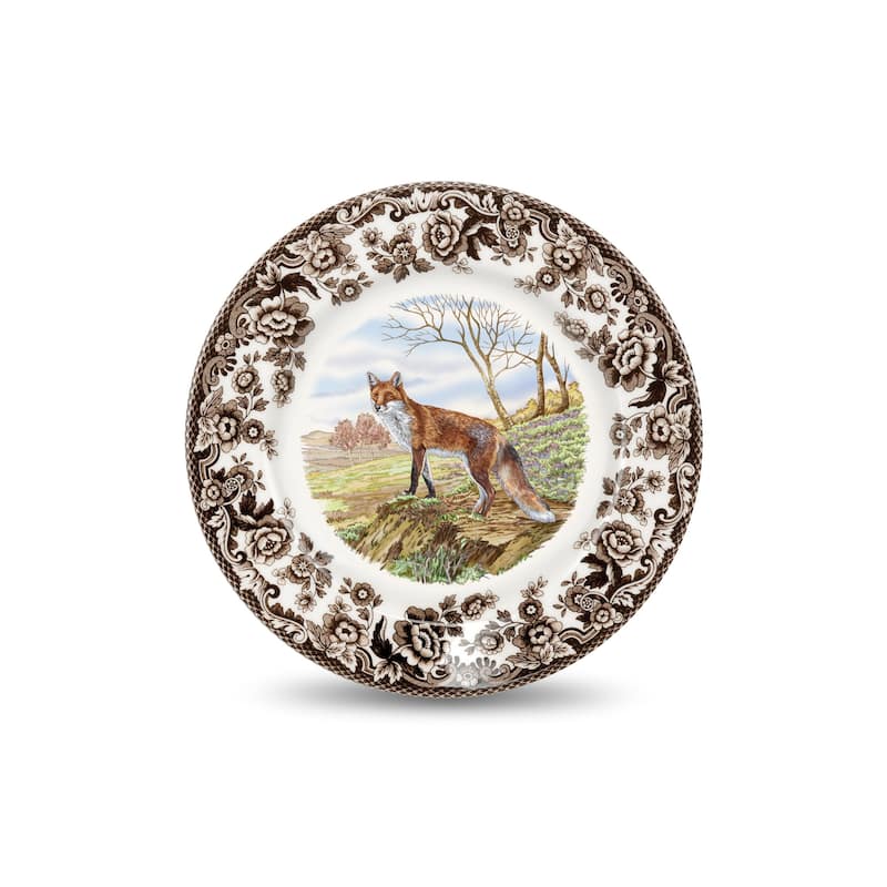 Spode Woodland Dinner Plate Animal Motifs