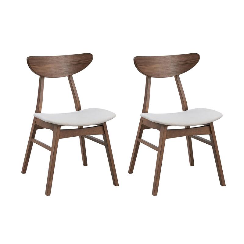 5-piece Modern Dining Table Chairs Set Kitchen Wooden Dining Table Casual Dining Table with 4 Upholstered Dining Chairs