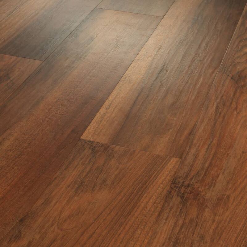 Shaw 5601V Fortitude 7" x 48" Embossed, Handscraped Vinyl Flooring - Amber Oak