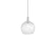 Option Polished Nickel / Clear Water Glass