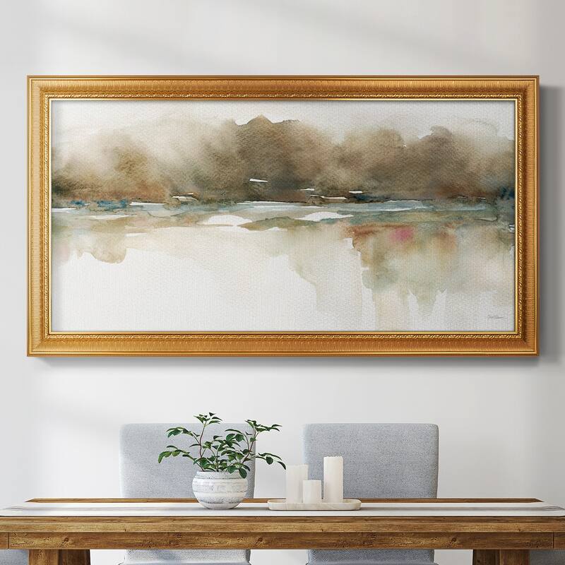 Softer Reflections Premium Framed Canvas- Ready to Hang