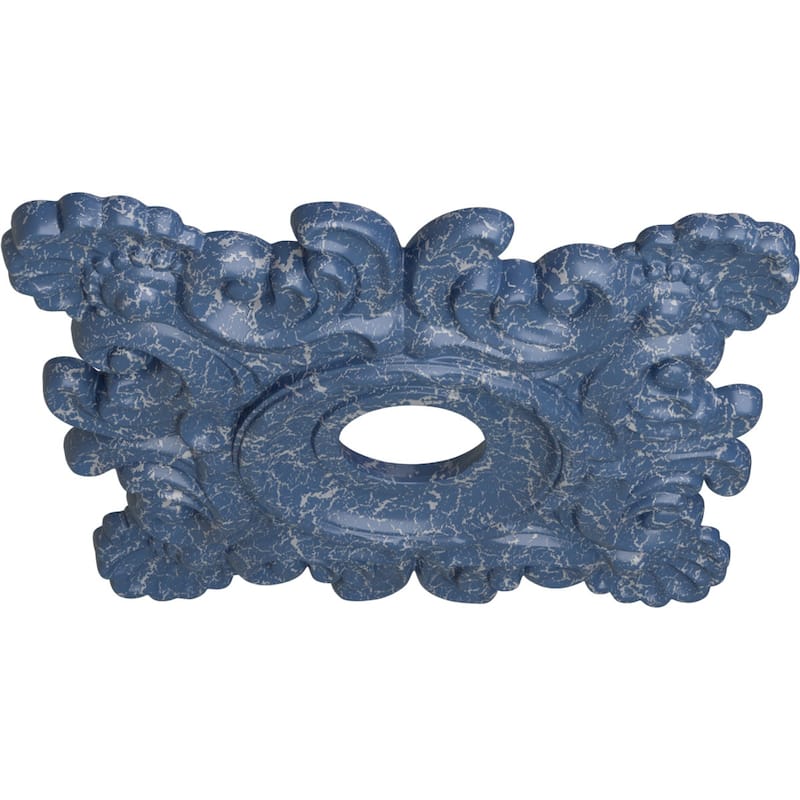 18"W x 18"H x 3 1/4"ID x 1 1/2"P Crawley Ceiling Medallion