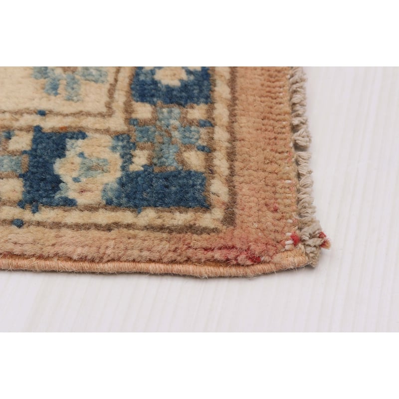 ECARPETGALLERY Hand-knotted Finest Ghazni Copper Wool Rug - 6'6 x 8'10