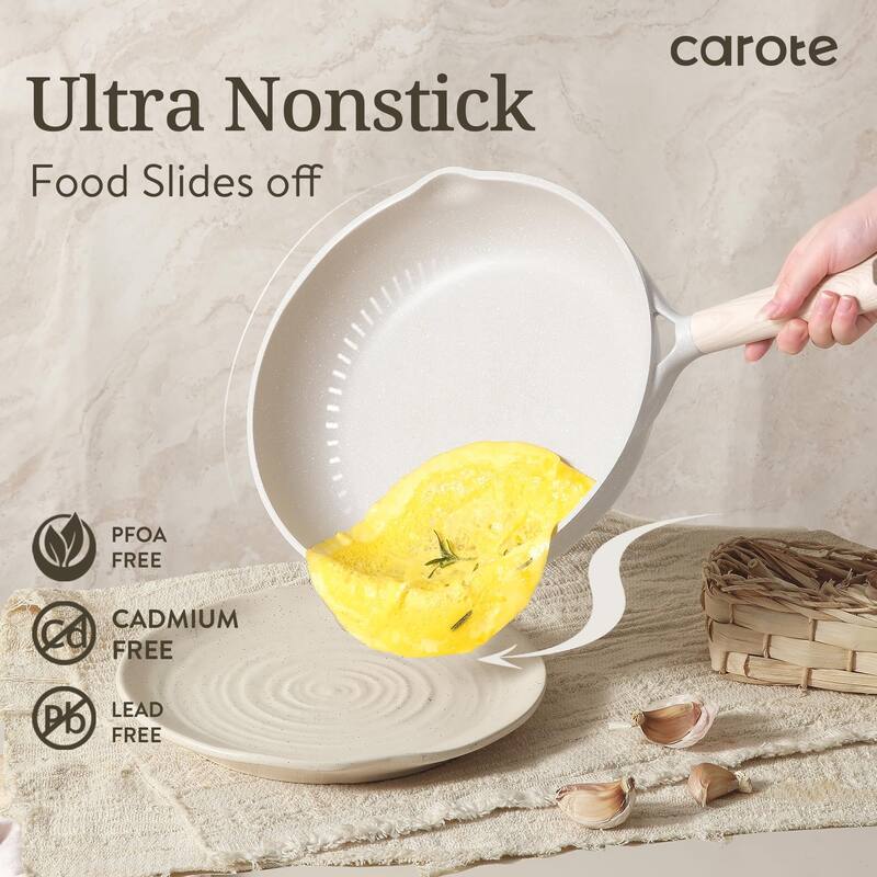 16pcs Pots and Pans Set, Nonstick Cookware Sets, Kitchen Induction Pots