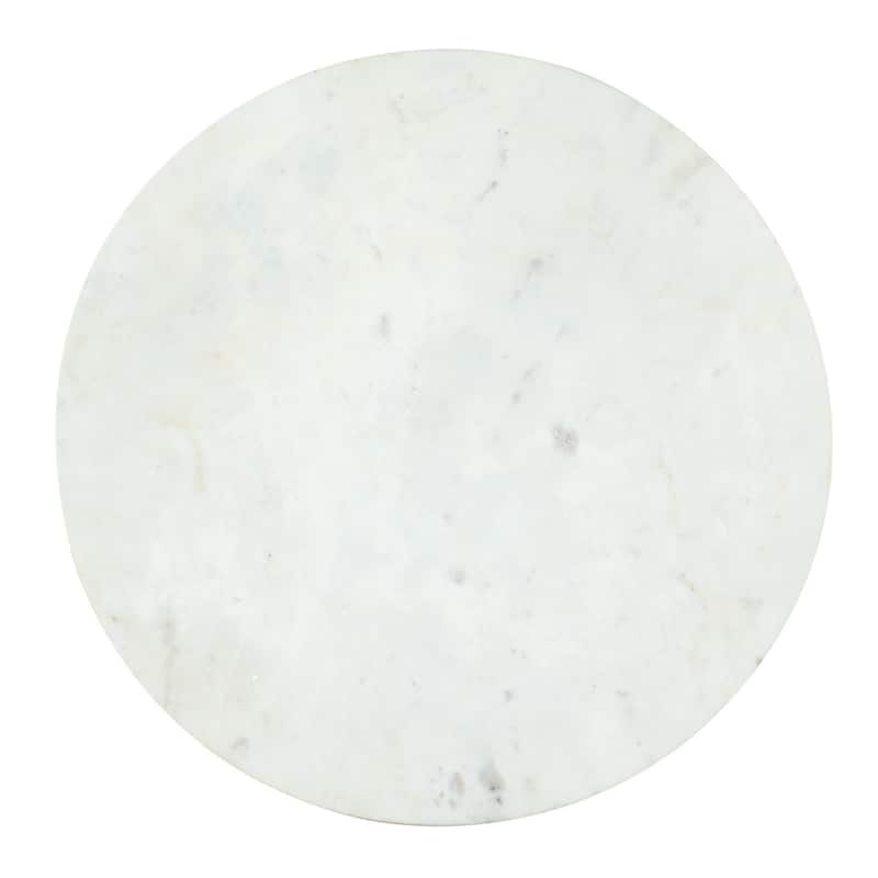 Hooker Furniture 628-50700-92 Melange 18" Diameter Marble and Metal