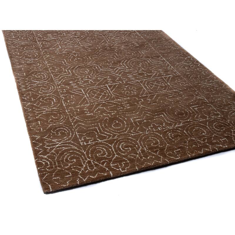 Bashian Fenwich Cinnamon Transitional Area Rug